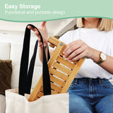 NNEDSZ CARLA HOME Portable Bamboo Baby Bottle Drying Rack