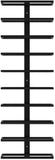 NNEDSZ Metal Wall Mount Wine Rack for Wine Bottles, Liquor, Champagne (Holds 10 Bottles)
