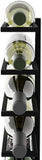 NNEDSZ Metal Wall Mount Wine Rack for Wine Bottles, Liquor, Champagne (Holds 10 Bottles)