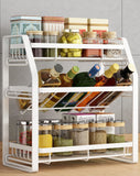 NNEDSZ 3-Tier Detachable Spice Rack Storage Organiser for Kitchen Countertop