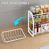 NNEDSZ 3-Tier Detachable Spice Rack Storage Organiser for Kitchen Countertop
