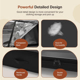 NNEDSZ Set 2 Pcs XXL Under Bed Rolling Storage Containers with 50L Large Capacity and Wheels