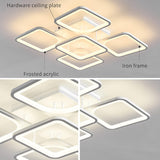 NNEDSZ Modern LED Ceiling Light Remote Control (60 cm)
