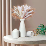 NNEDSZ Ceramic Set of 3 Modern White Vases for Home D�cor