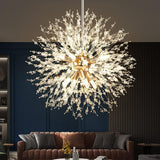 NNEDSZ Modern Crystal Chandelier Firework, 8 Lights