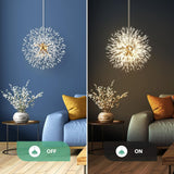 NNEDSZ Modern Crystal Chandelier Firework, 8 Lights