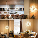 NNEDSZ Modern Crystal Chandelier Firework, 8 Lights
