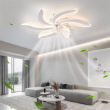 NNEDSZ Low Ceiling Light Fan, Low Profile, 6 Wind Speed, 3 Colors (68 cm)