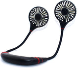 NNEDSZ Air Cooler Hands-Free Portable Sports Neck Hanging Fan with USB Rechargeable and 3 Speeds for Outdoor Home-Sports