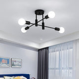 NNEDSZ Mid Century Chandelier Modern, 4-Light