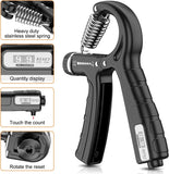 NNEDSZ 5 Pack Adjustable Resistance Hand Gripper Exerciser Workout Kit