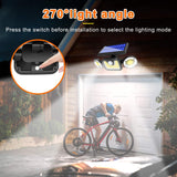 NNEDSZ Outdoor Solar Lights with 3 Adjustable Head for Porch Garden Patio