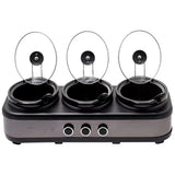 Westinghouse Slow Cooker Ceramic Pots 3 x 2.5L