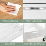 NNEDSZ Kitchen Island on Wheels with Storage