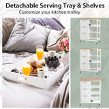 NNEDSZ Kitchen Island on Wheels with Storage