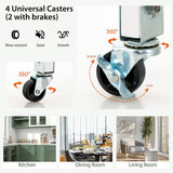 NNEDSZ Kitchen Island on Wheels with Storage