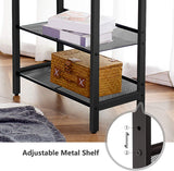 NNEDSZ 2-Tier Shoe Rack, Industrial Shoe Organizer Storage Bench