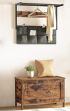 NNEDSZ Wooden Sturdy Entryway Storage Bench with Safety Hinge