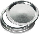 NNEDSZ 12 Pieces Canning Jars - 480ml Mason Jar Empty Glass Spice Bottles with Airtight Lids and Labels