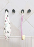 NNEDSZ 3 Pack Self Adhesive Round Towel Hooks for Kitchen and Bathroom