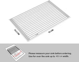 NNEDSZ Over The Sink Multipurpose Roll-Up Dish Drying Rack (52 x 33 cm)