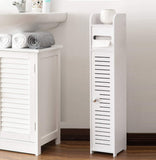 NNEDSZ Toilet Paper Roll Holder for Bathroom (White, 80 cm)