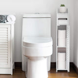 NNEDSZ Toilet Paper Roll Holder for Bathroom (White, 80 cm)