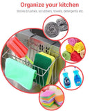 NNEDSZ Kitchen Sink Storage Organizer Basket