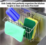 NNEDSZ Kitchen Sink Storage Organizer Basket