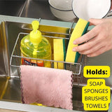 NNEDSZ Kitchen Sink Storage Organizer Basket