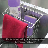 NNEDSZ Kitchen Sink Storage Organizer Basket