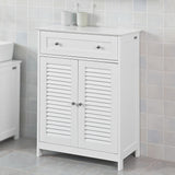 NNEDSZ Freestanding Storage Cabinet with Doors/Drawer 60x87x35 cm