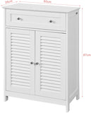 NNEDSZ Freestanding Storage Cabinet with Doors/Drawer 60x87x35 cm