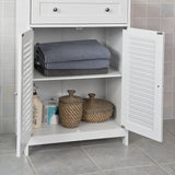 NNEDSZ Freestanding Storage Cabinet with Doors/Drawer 60x87x35 cm