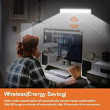 NNEDSZ 54 LED Rechargeable Under Cabinet Night Lighting for Kitchen and Bedroom (Sliver and White Light)