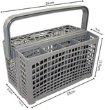 NNEDSZ 2 in 1 Universal Dishwasher Cutlery Basket (24 x 13 x 13 cm)