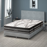 NNEDSZ 2.2 Superior King Single Mattress 7 Zone Pocket Spring Memory Foam