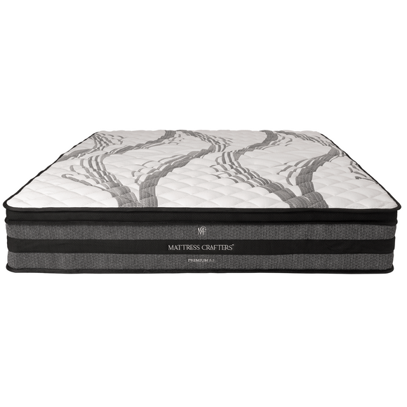 NNEDSZ 2.2 Superior King Single Mattress 7 Zone Pocket Spring Memory Foam