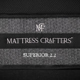 NNEDSZ 2.2 Superior King Single Mattress 7 Zone Pocket Spring Memory Foam
