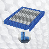 NNEDSZ 2.2 Superior King Single Mattress 7 Zone Pocket Spring Memory Foam