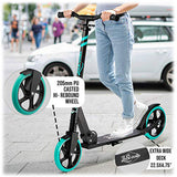 NNEDSZ Lascoota Pulse Kick Push Commuter Scooter Teen Adult Aqua