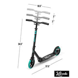 NNEDSZ Lascoota Pulse Kick Push Commuter Scooter Teen Adult Aqua