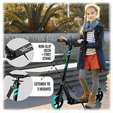 NNEDSZ Lascoota Pulse Kick Push Commuter Scooter Teen Adult Aqua