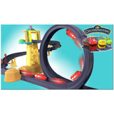 NNEDSZ Chuggington Train Motorised Training Yard Loop Ready to Play Set with Diecast Wilson