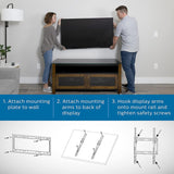 Philips Tilt TV Monitor Wall Mount Bracket for 32 40 55 65 70 75 Inch Universal SQM7442