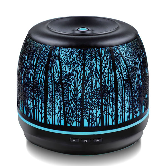 NNEDSZ activiva 500ml Metal Essential Oil and Aroma Diffuser-Black