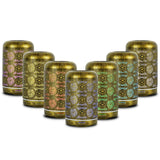 NNEDSZ activiva 260ml Metal Essential Oil and Aroma Diffuser-Vintage Gold