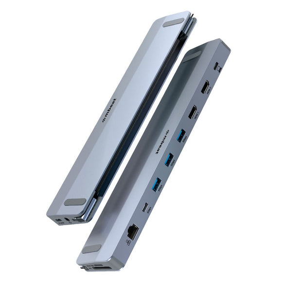 NNEDSZ mbeat D12 Multi-Port Dual HDMI 4K USB-C Dock