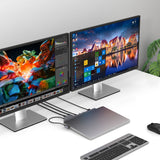 NNEDSZ mbeat D12 Multi-Port Dual HDMI 4K USB-C Dock