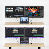 NNEDSZ mbeat D12 Multi-Port Dual HDMI 4K USB-C Dock